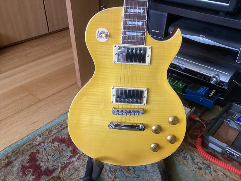 EastCoast L1 Electric Guitar in Lemon with Rosewood Fretboard