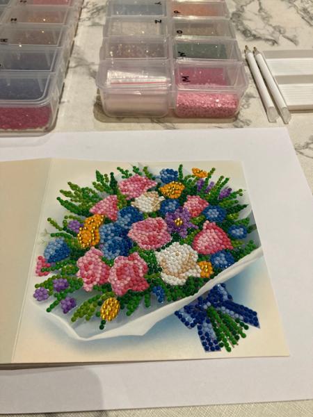Craft Buddy - Summer Crystal Art Card Making Kit x 24 Cards