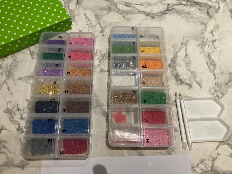 Craft Buddy - Summer Crystal Art Card Making Kit x 24 Cards