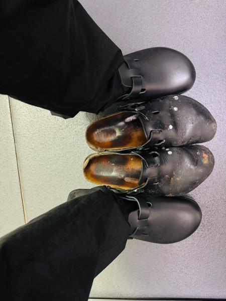 Birkenstock TOKIO Supergrip Clog Black  Size Euro 43 (UK 9)