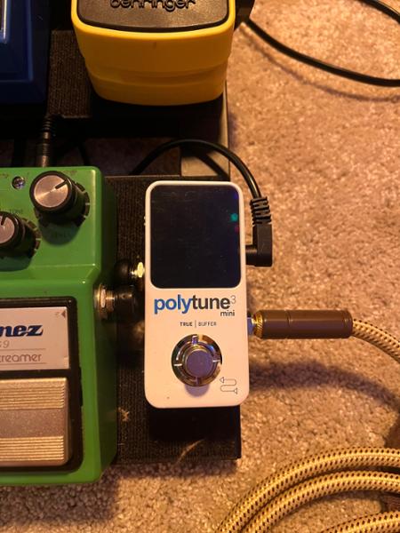 TC Electronic PolyTune 3 Mini in White