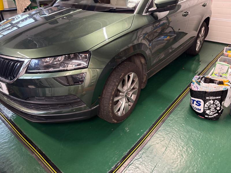 Garage floor sorted !
