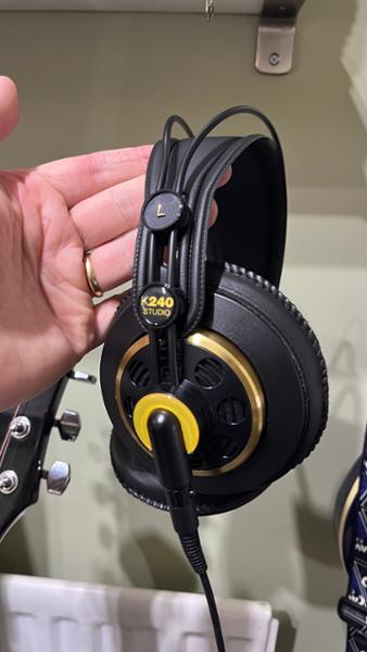 AKG K240 Studio Semi- Open Back Monitoring Headphones