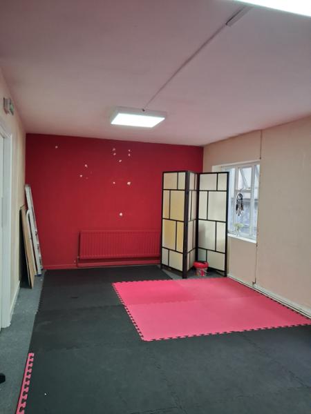 Cannons UK Black and Red 30mm Jigsaw MMA Mats 1m x 1m 1+