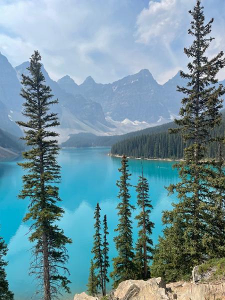 Soaring Through The Canadian Rockies.