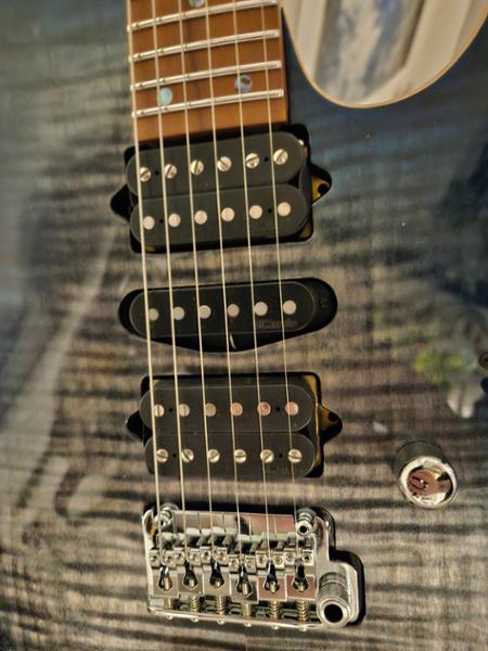 Ibanez AZ2407F-SDE Prestige Electric Guitar in Sodalite Blue
