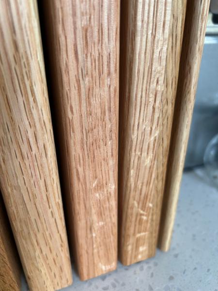 Signature The Chef's Edit Book Oak Knife Block Set 7P with Pebble Chopping Board 44cm and Sharpener