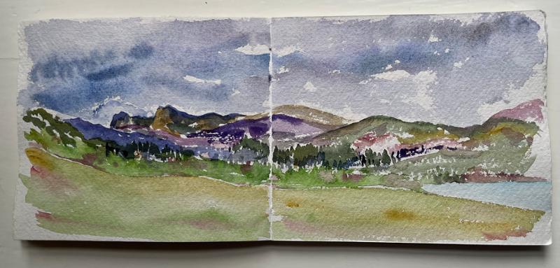 Rambles with a sketchbook. A great combination!