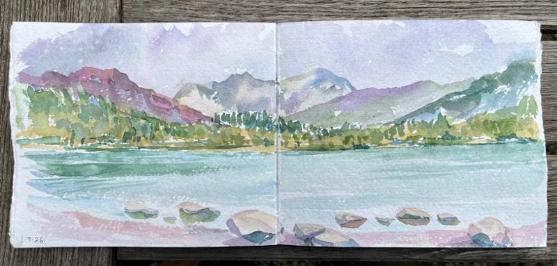 Your holiday: Southern Lake District  - Rambles with a Sketchbook