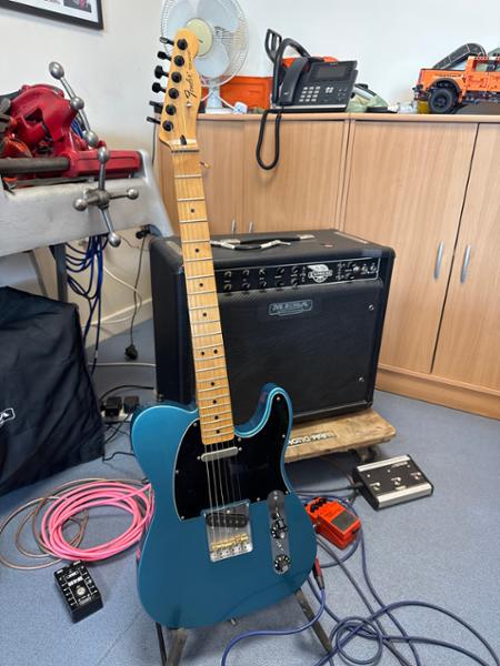 Monty's Danish Pete Honoré Signature DP51T Telecaster Pickup Set in Raw Nickel