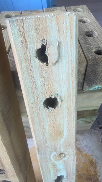 Schöner Hochteich, aber Material lässt zu wünschen übrig