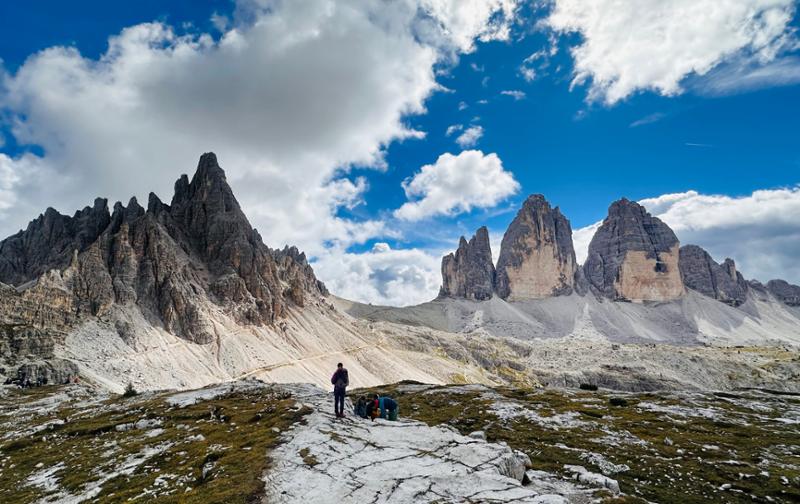 Hiking in the Dolomites