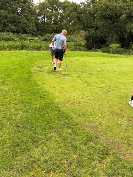 Shocking golf course