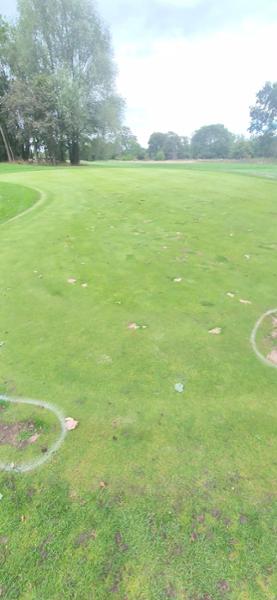 Shocking golf course