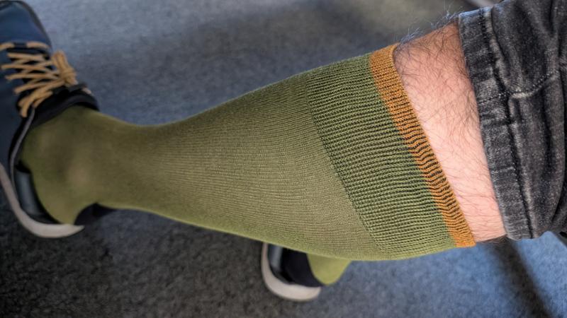 Grotesquely stretchy socks, really bizarre