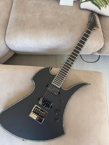 BC Rich Extreme Series Mockingbird Electric Guitar with EverTune in Matte Black
