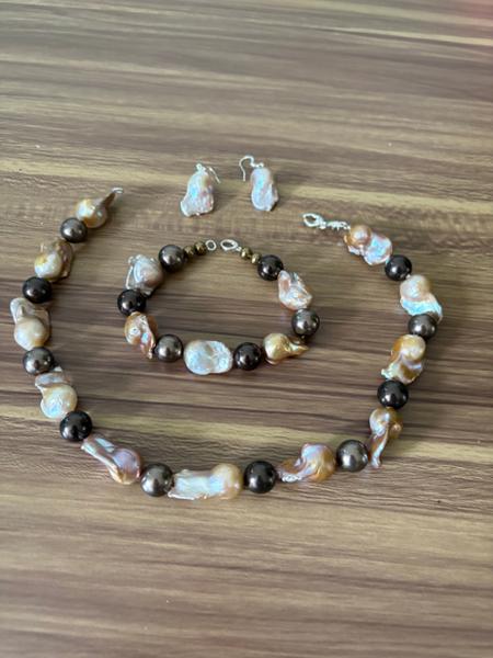 Fireball Purple Freshwater Baroque Pearls, Approx 11-14x19-24mm, 38cm Strand