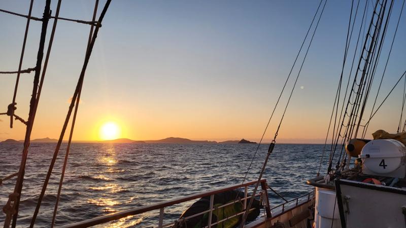 A magical Blue Clipper Oban to Penzance voyage via the Scilly Isles.