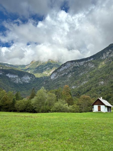 Walking in Slovenia