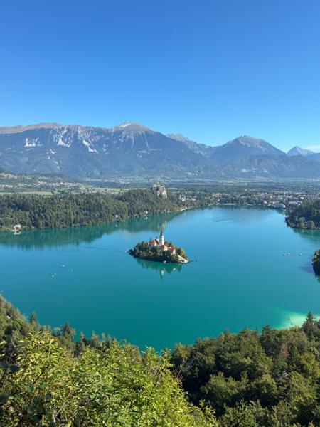 Walking in Slovenia