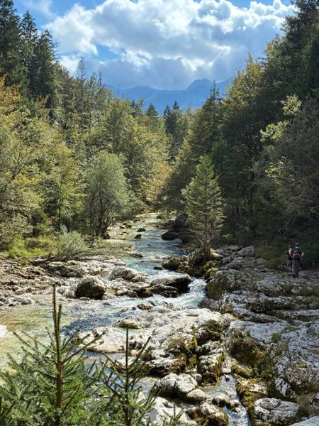 Walking in Slovenia