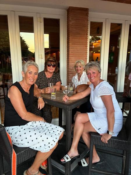 Great golfing holiday for four ladies