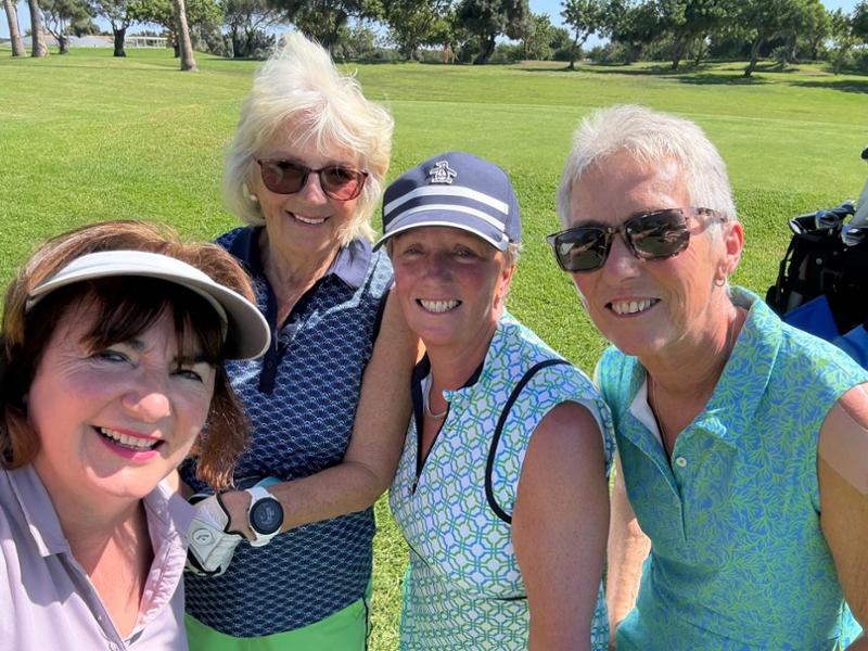 Great golfing holiday for four ladies