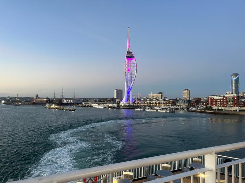 Lovely trip across the Solent to Pompey.