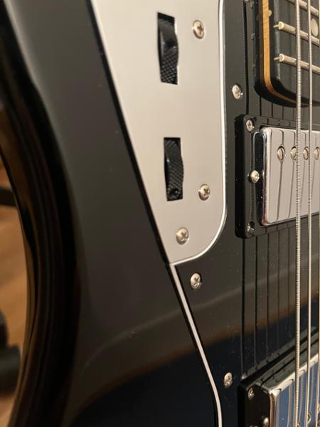 Fender Limited Edition Player Fusion Jaguar Baritone Electric Guitar in Black