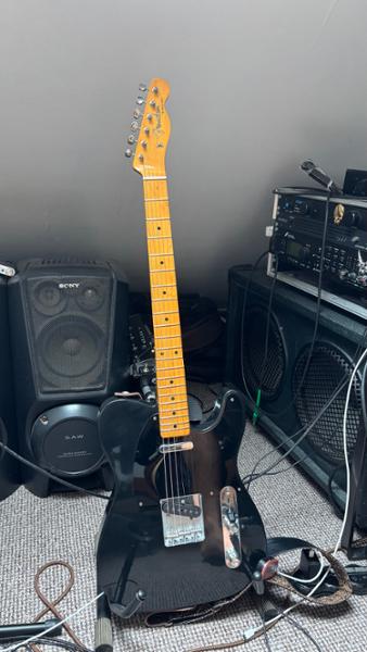 Fender Custom Spec Road Worn '60s Double Esquire in Black