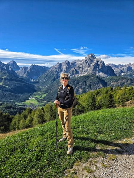 Hiking in the Dolomites