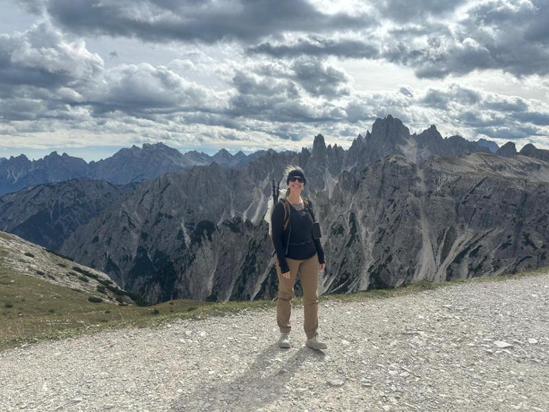 Hiking in the Dolomites