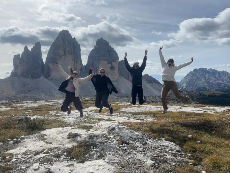 Hiking in the Dolomites