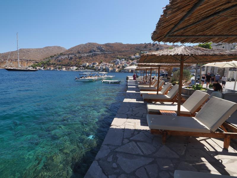 Greek island hopping