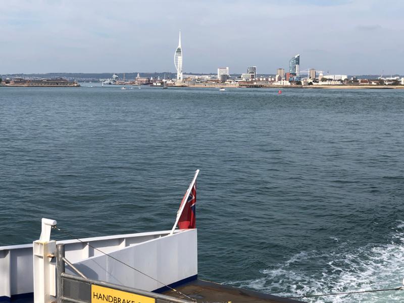 Slightly late sailings