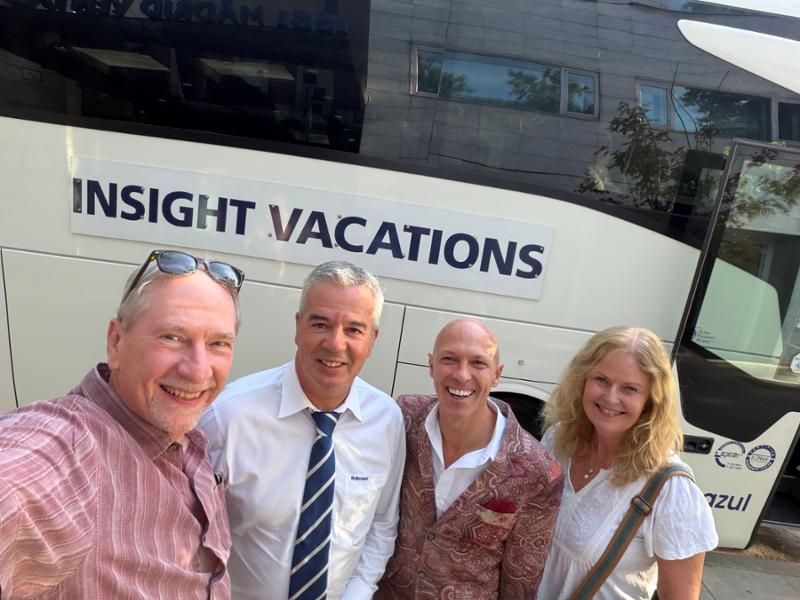 A trip of a lifetime in Spain w/ our amazing Director * and driver *