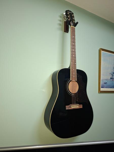 Epiphone Hummingbird Tribute Acoustic Guitar in Ebony
