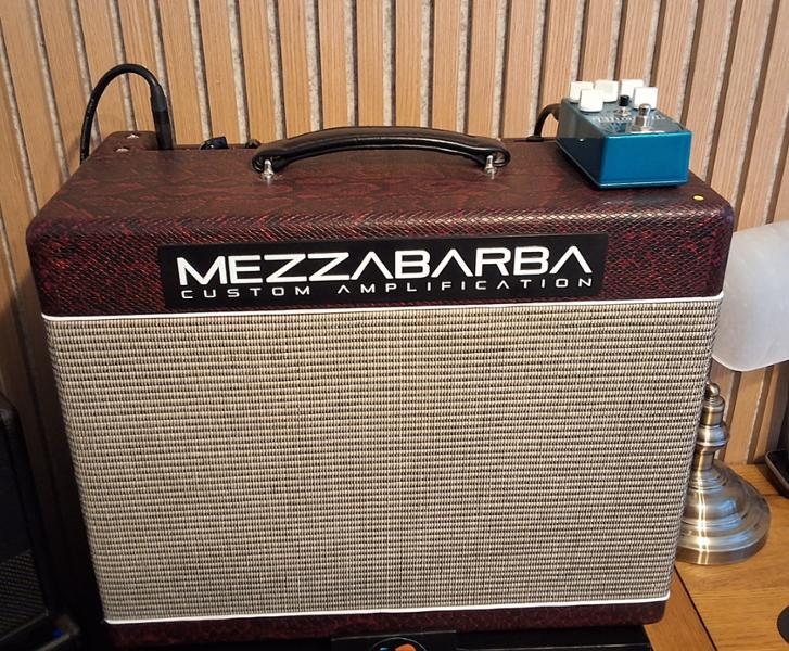 Second Hand Mezzabarba Custom Sintessi 18 In Snakeskin, See Notes #031