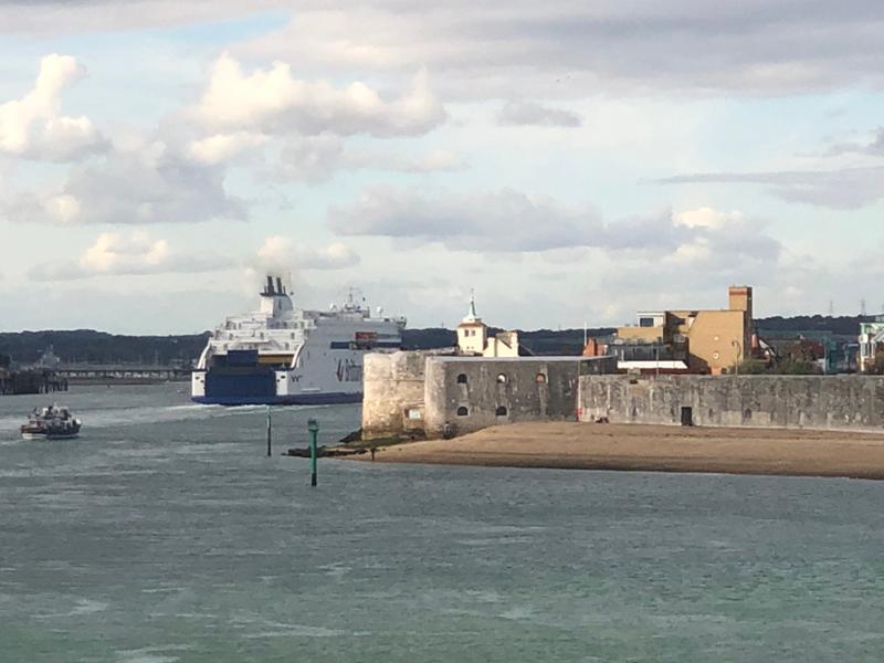 Portsmouth - Fishbourne route