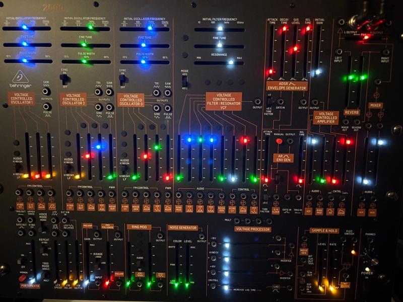 Behringer 2600 Analogue Synthesizer