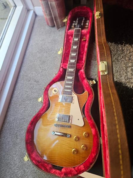 Gibson Les Paul Standard 50s Figured Top in Dirty Lemon Burst
