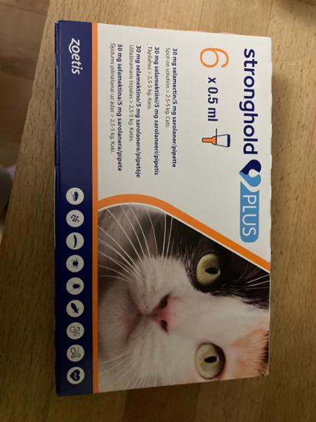 Stronghold PLUS Medium Cat 30mg Spot-on Solution For Cats (PLUS)