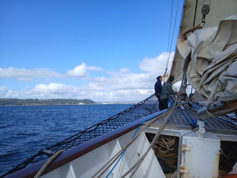 Tall Ship Sailing Holiday in Cornwall
