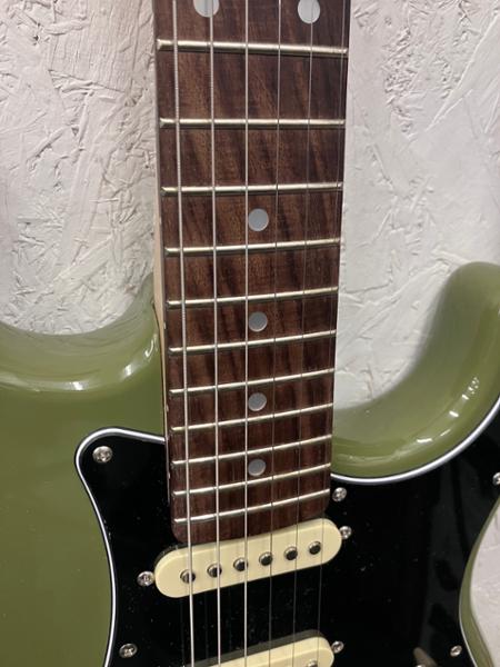 B Stock : Eastcoast ST1 Electric Guitar In Drab Olive Green With Rosewood Fretboard - 005