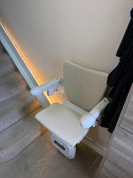 The 1100 is a great product for straight stairs.