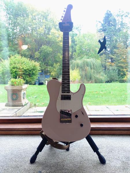 Yamaha Pacifica SC Standard Plus Electric Guitar in Ash Pink Rosewood Board