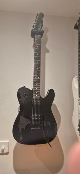 Fender John 5 Phantom Telecaster Electric Guitar in Black