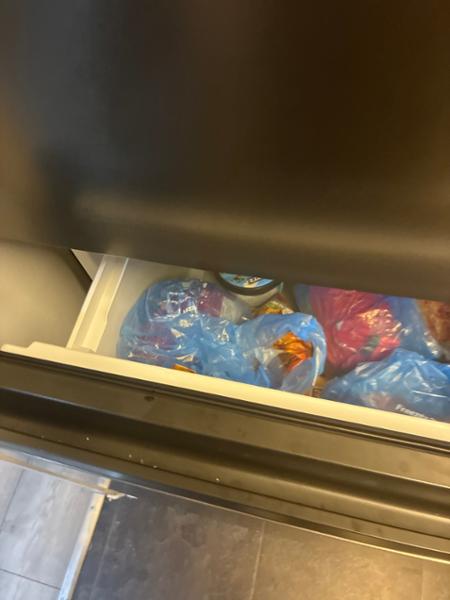 Haier Series 5 3D Fridge Freezer 60/40 NoFrost - Dark Inox - HTW5618EWMP