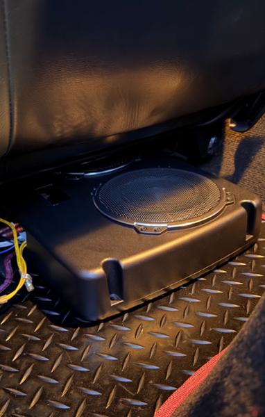 In Phase USW12 Dual 600W Underseat Subwoofer