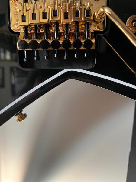 Jackson Pro Series Mark Heylmun Signature Rhoads RR24 7-String Electric Guitar in Lux Black